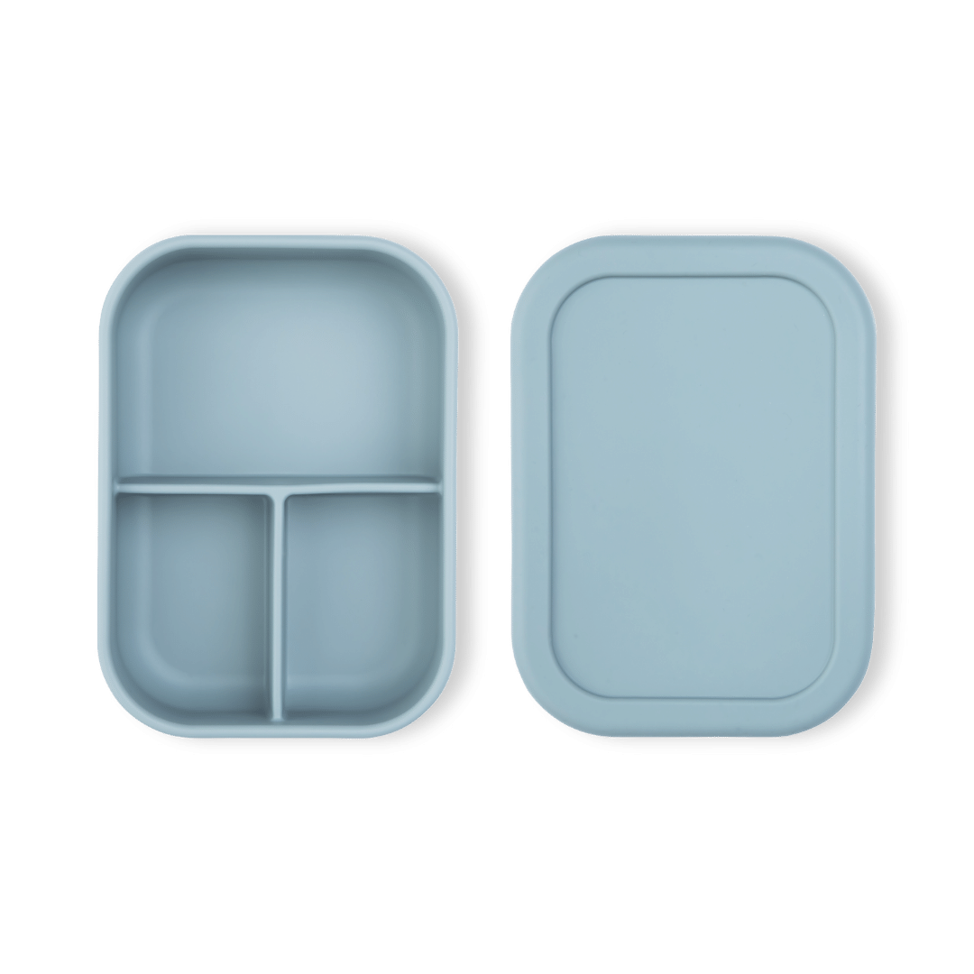 Silicone Bento Lunch Box - Divided Food Container With Lid - Lunch Box