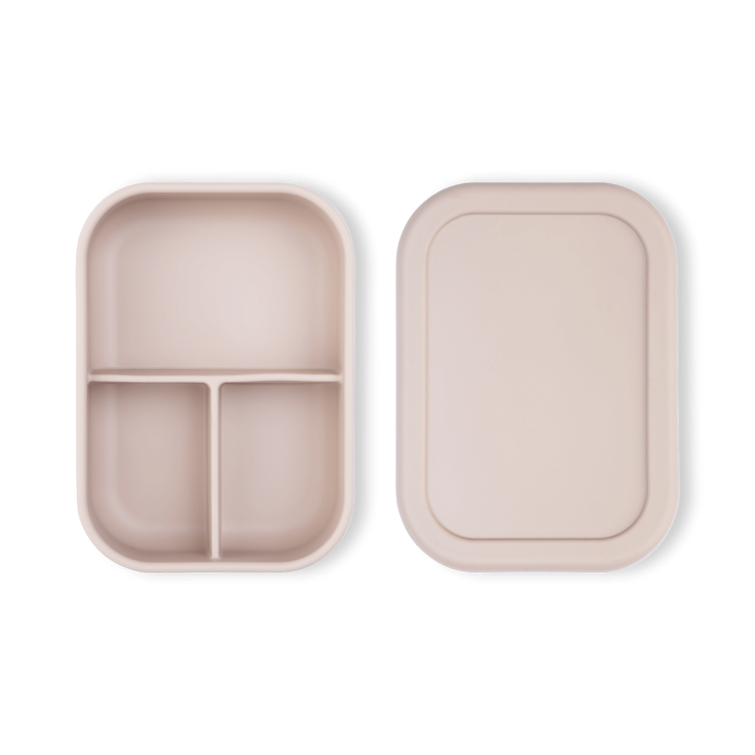 Silicone Bento Lunch Box - Divided Food Container With Lid - Lunch Box