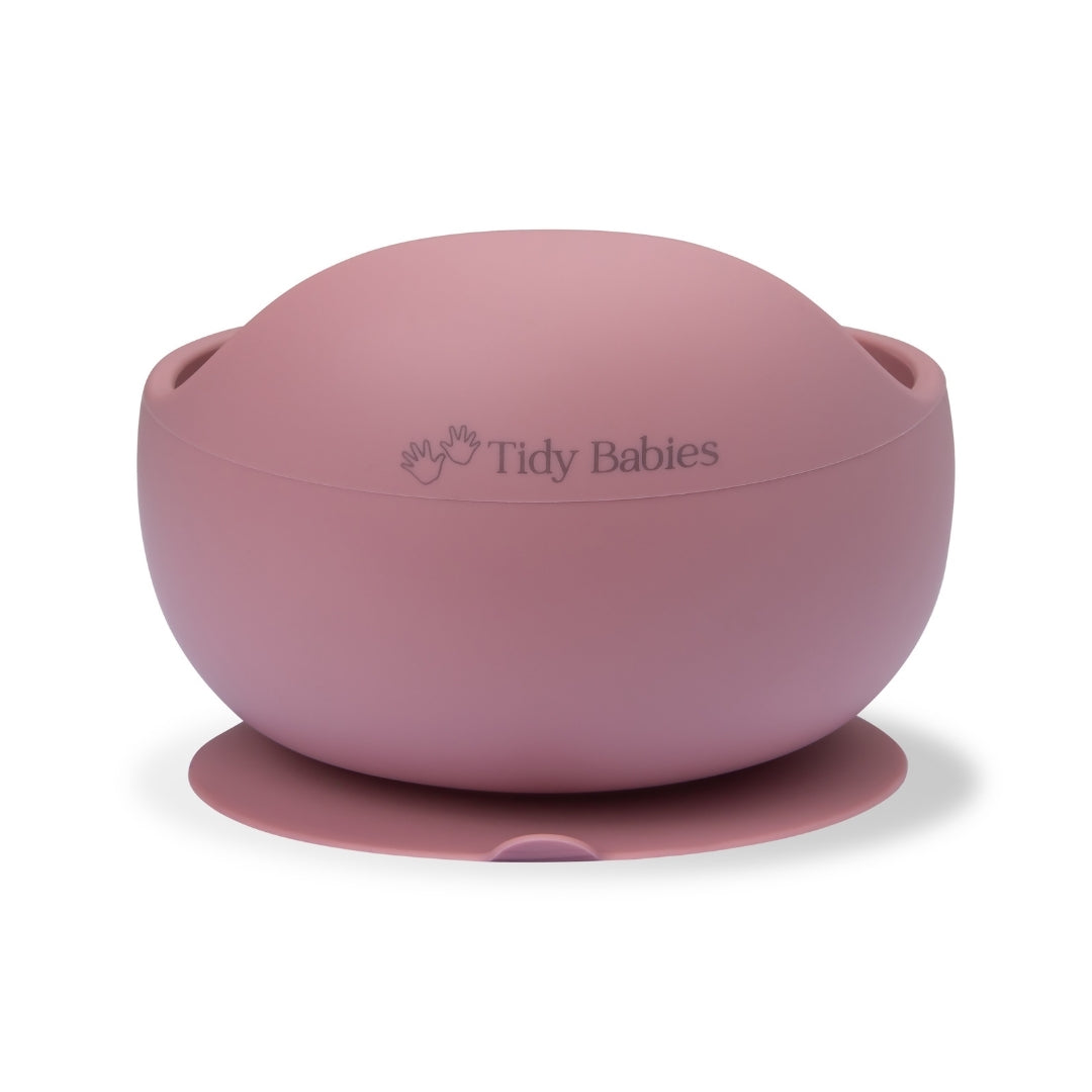 Silicone Suction Base Lip Bowl & Spoon Set - Silicone Bowls Silicone Suction Mealtime Lip Bowl & Spoon – Bpa-free Baby Feeding Set