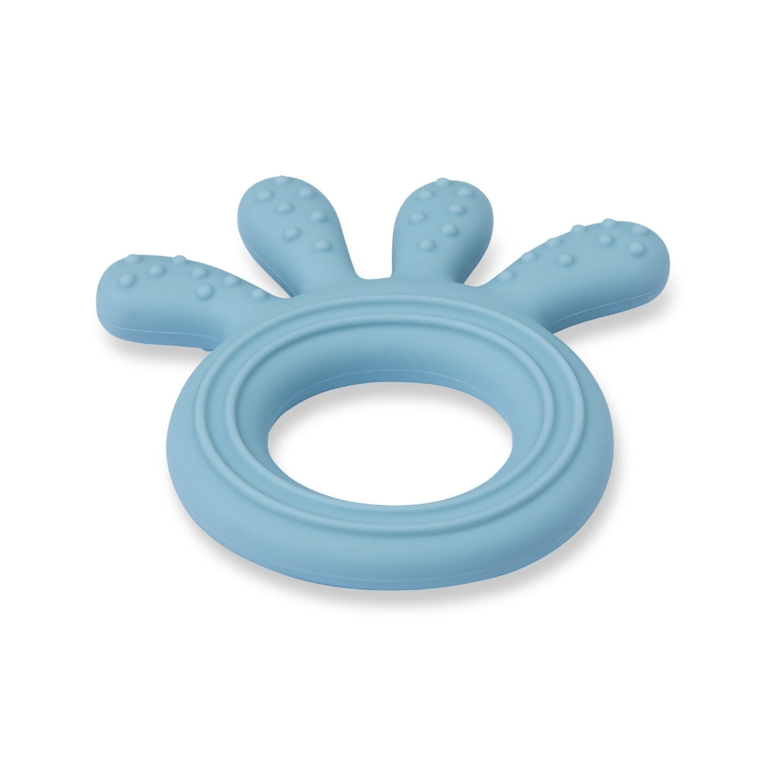 Silicone Baby Teether Octopus Shape - Sky Blue - Silicone Teether Silicone Baby Teether – Soft Octopus Shape Bpa-free Teething Toy