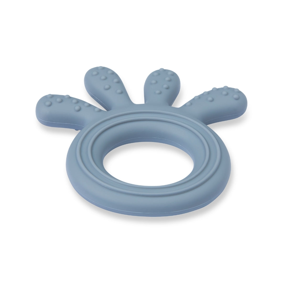 Silicone Baby Teether Octopus Shape - Slate Grey - Silicone Teether Silicone Baby Teether – Soft Octopus Shape Bpa-free Teething Toy