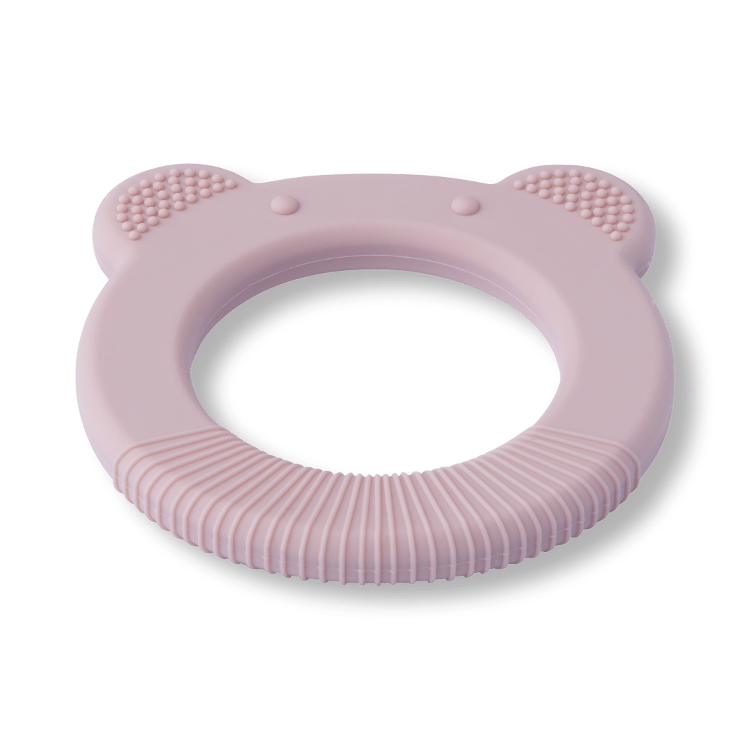 Silicone Baby Teether Teddy Bear - Musk - Silicone Teether Silicone Teddy Bear Baby Teether – Bpa-free Chew Toy for Gums