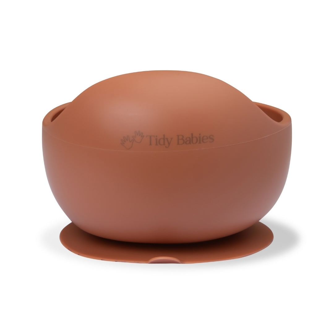 Silicone Suction Base Lip Bowl & Spoon Set - Silicone Bowls Silicone Suction Mealtime Lip Bowl & Spoon – Bpa-free Baby Feeding Set