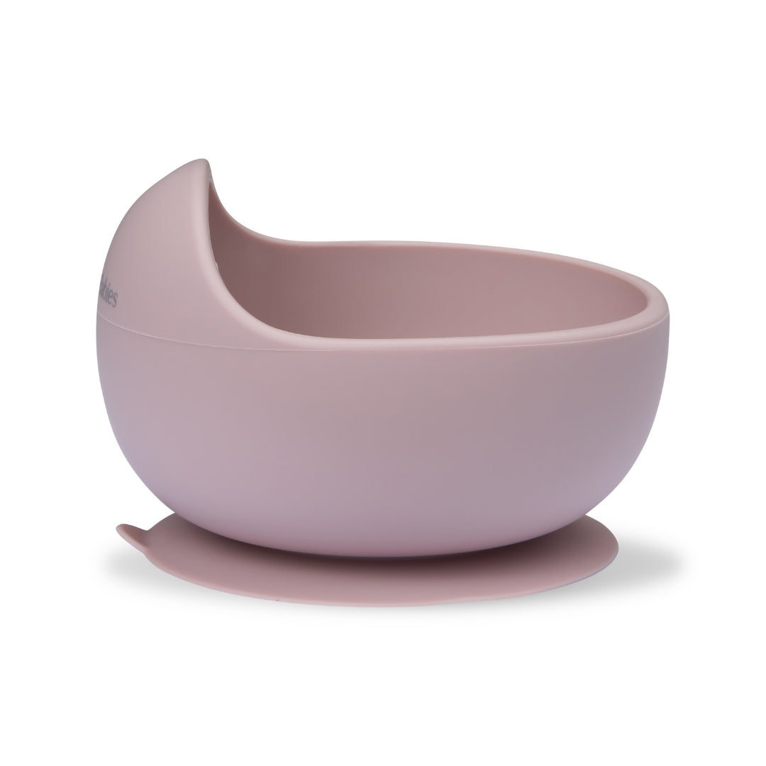 Silicone Suction Base Lip Bowl & Spoon Set - Silicone Bowls Silicone Suction Mealtime Lip Bowl & Spoon – Bpa-free Baby Feeding Set