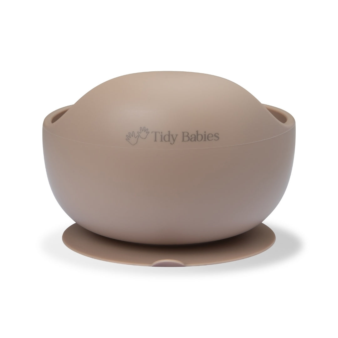 Silicone Suction Base Lip Bowl & Spoon Set - Silicone Bowls Silicone Suction Mealtime Lip Bowl & Spoon – Bpa-free Baby Feeding Set
